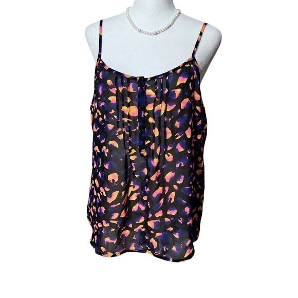 Wet Seal Womans Tank Top Multicolor Size Medium• Adjustable Straps - Picture 1 of 9